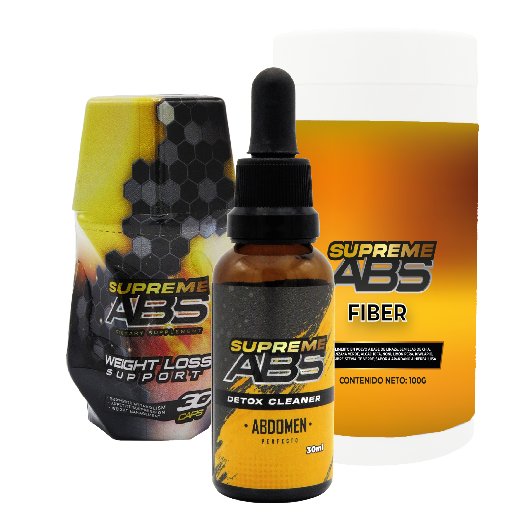 QUEMADOR + DRAINER + FIBRA SUPREME ABS